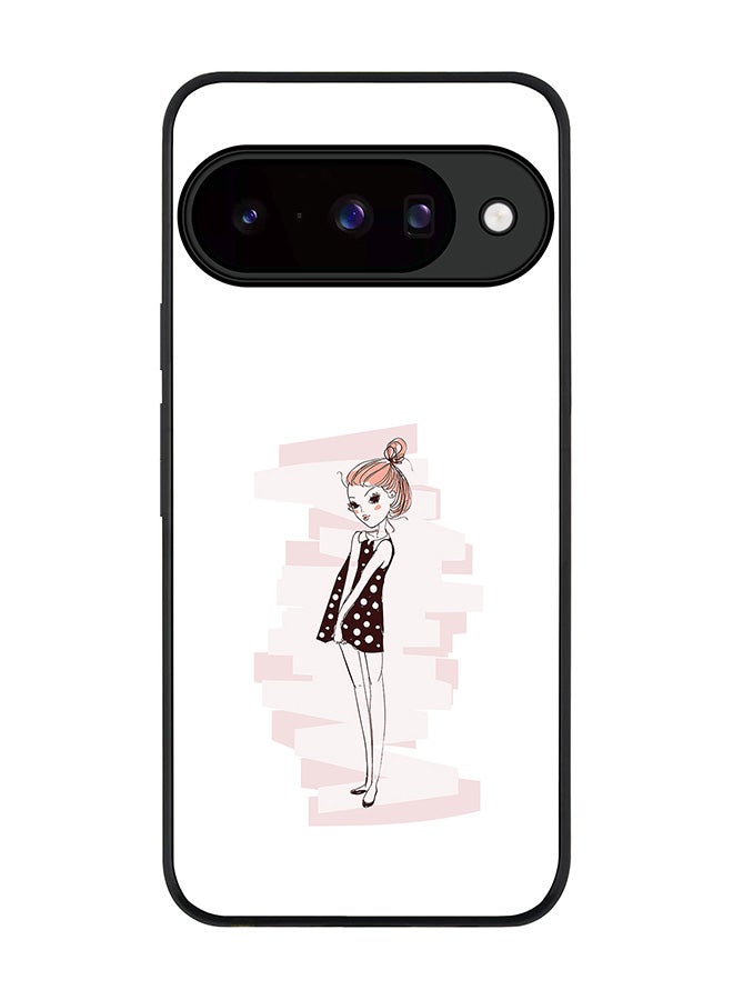 For Google Pixel 10 Case,Slim fit Camera Protection, Shockproof Thin Phone cover  - Shy Teen